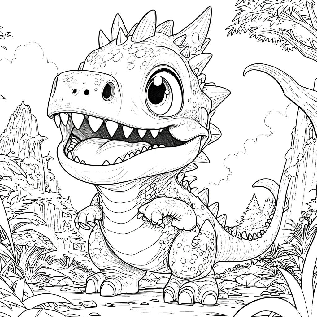dragons coloring pages - coloring page