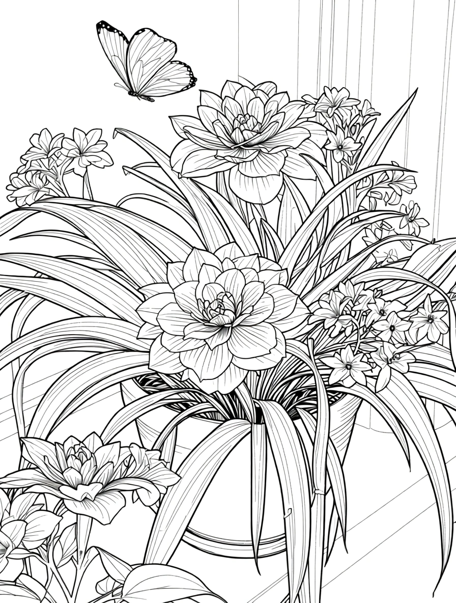 flower coloring pages - coloring pages printable