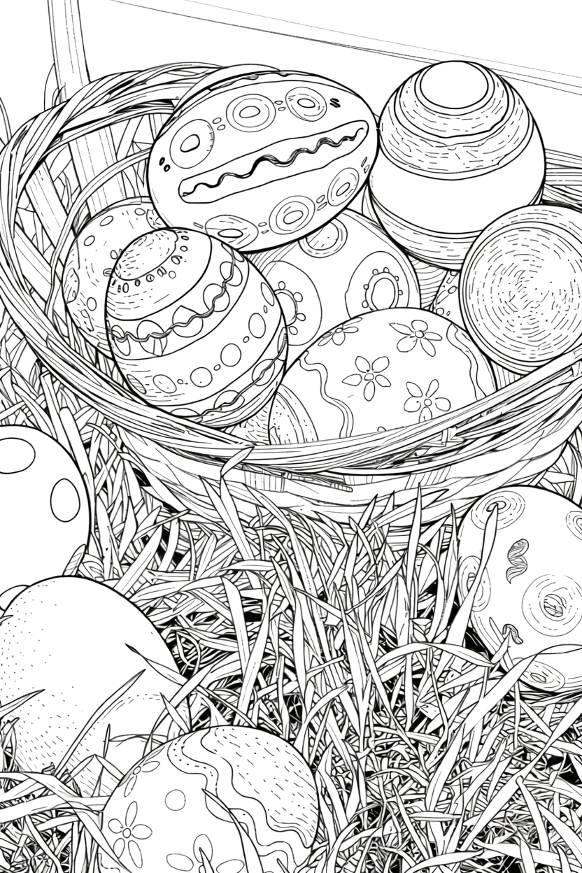 easter coloring pages printable - coloring pages for kids