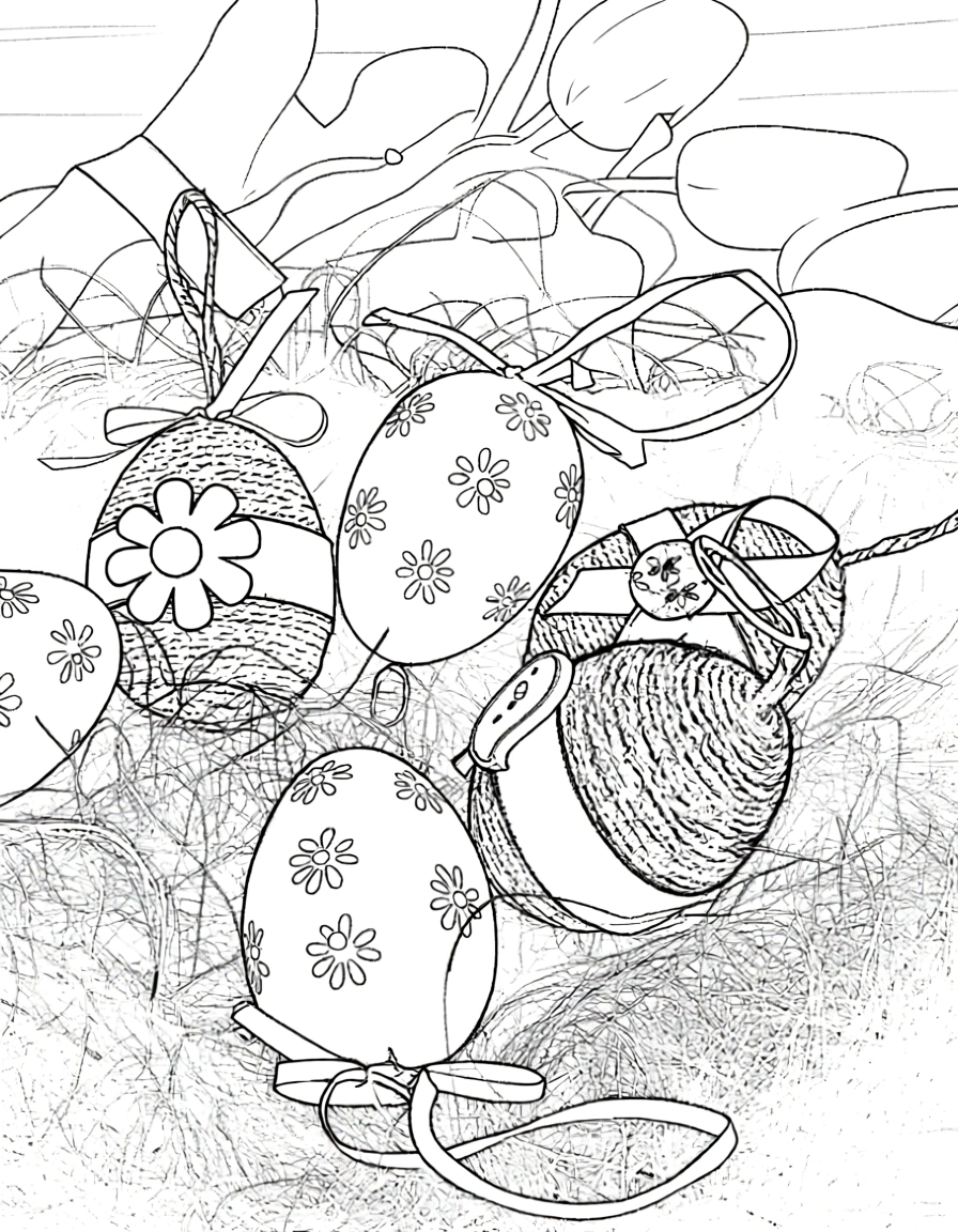 easter egg color page - crayola coloring pages