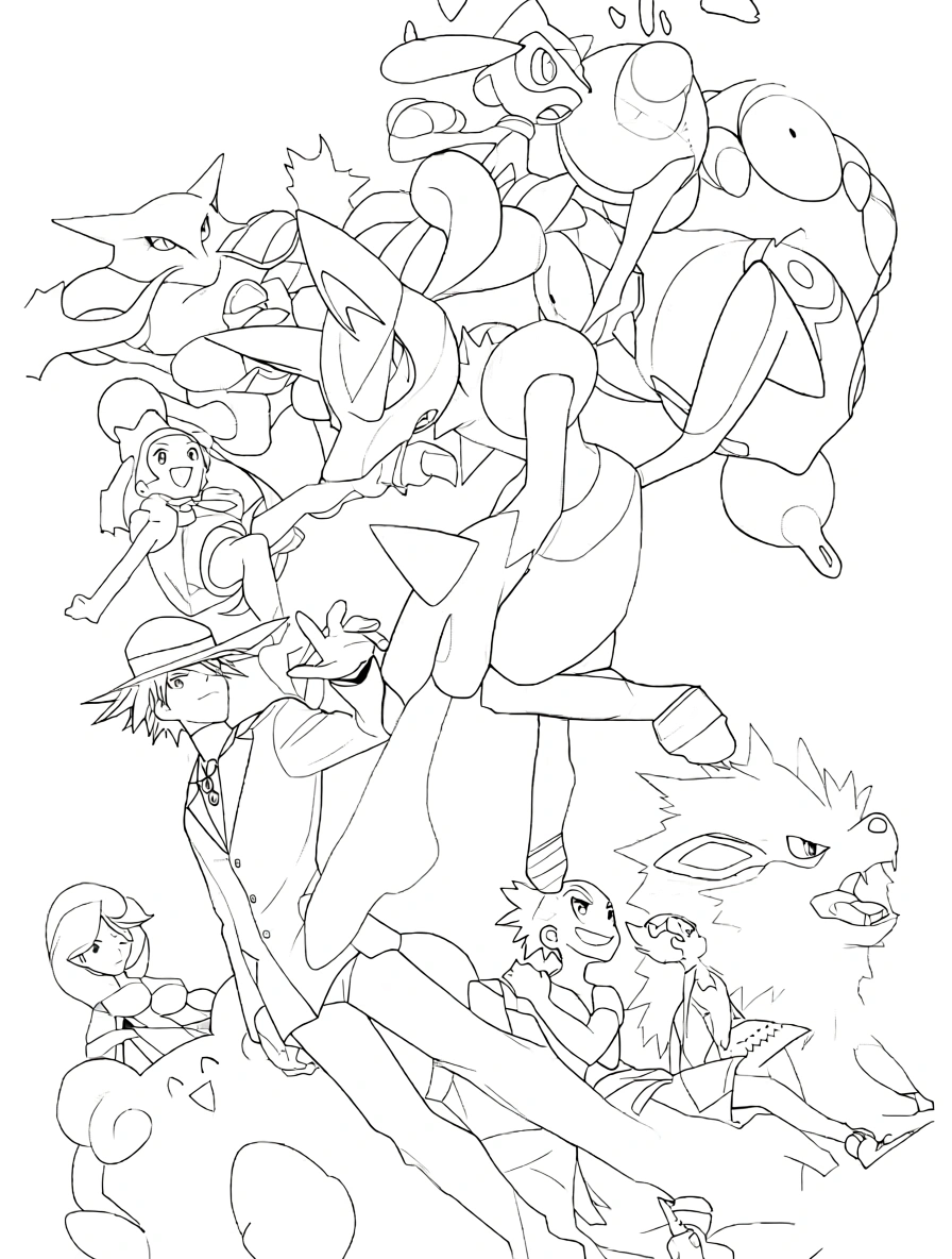 coloring pages pokemon - free coloring pages