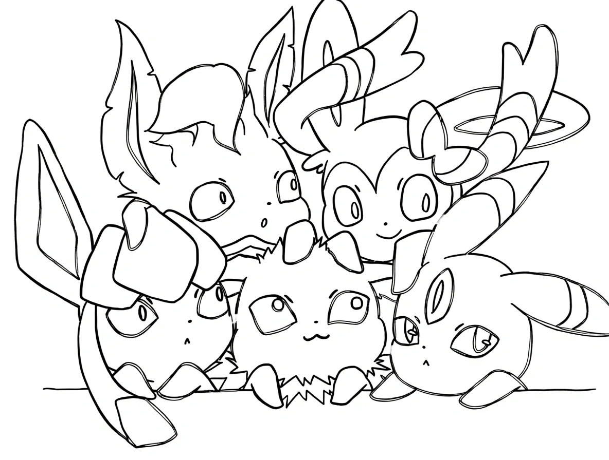free pokemon coloring pages - printable coloring pages