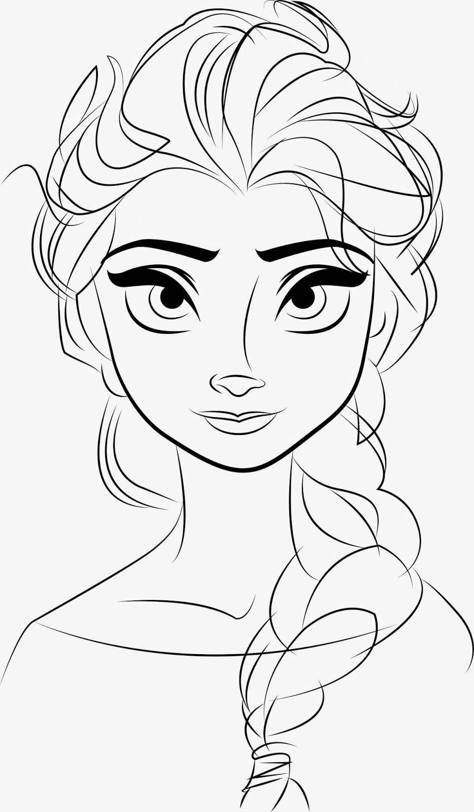 elsa frozen coloring pages - free coloring pages